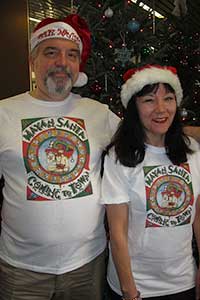 Mayan Santa T-Shirts For Him And Her
